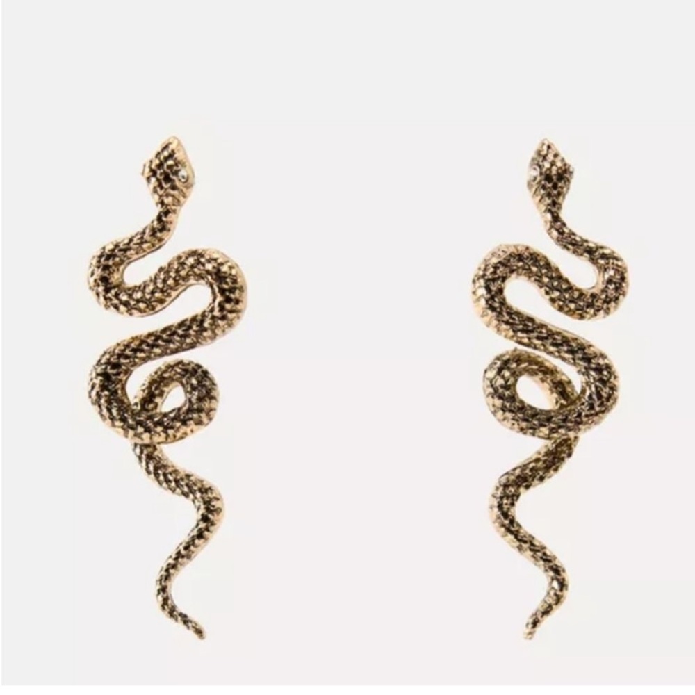 ZARA Snake Earrings